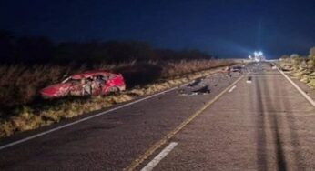 Trágico Choque en Ruta 18: Dos personas fallecen en colisión frontal